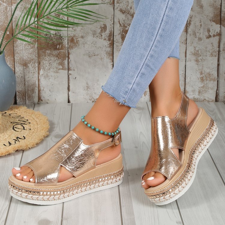 Sandales Compensées Confort Chic